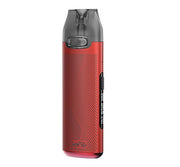 Voopoo V.Thru Pro pod vape kit in Red with 900mAh built-in battery and 2ml e-liquid capacity for compact and efficient vaping.